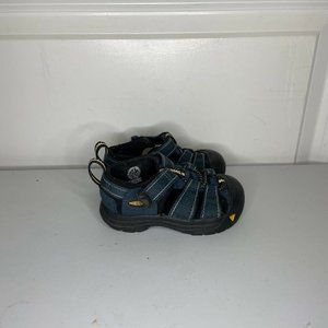 Keen Newport H2 Blue Sandals Hook & Loop Tape Closure Outdoor Active Toddler 6
